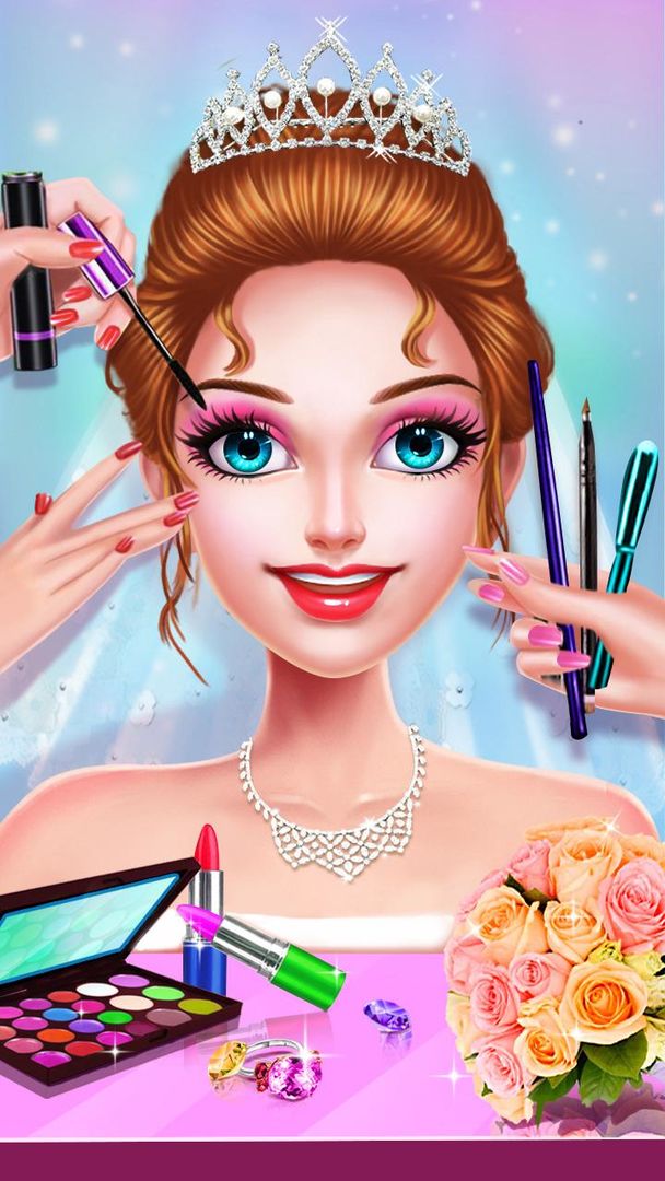 Screenshot of Wedding Makeover Salon