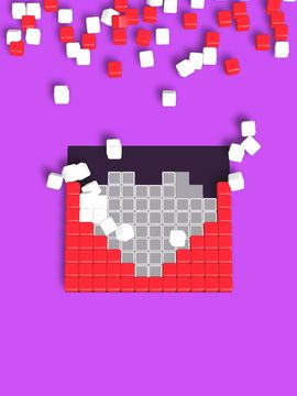 Zippy Cuby Artist Game Screenshot