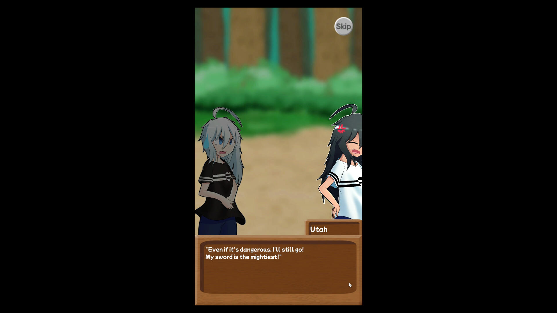 The Mightiest Sword is Mine! Game Screenshot