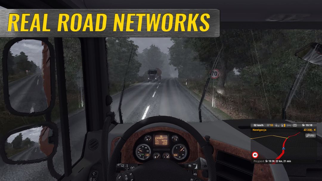 European Truck Simulator screenshot game