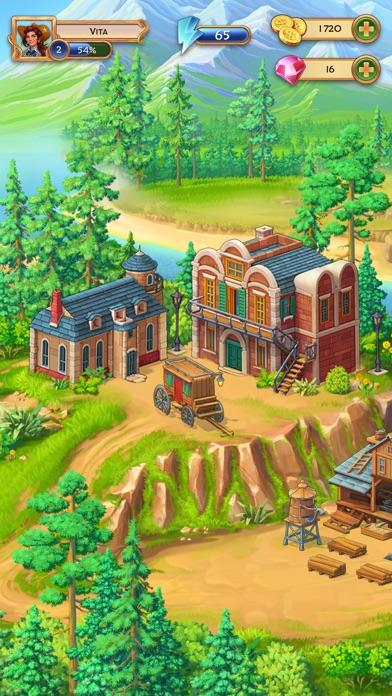 Jewels of the Wild West: Match ภาพหน้าจอเกม