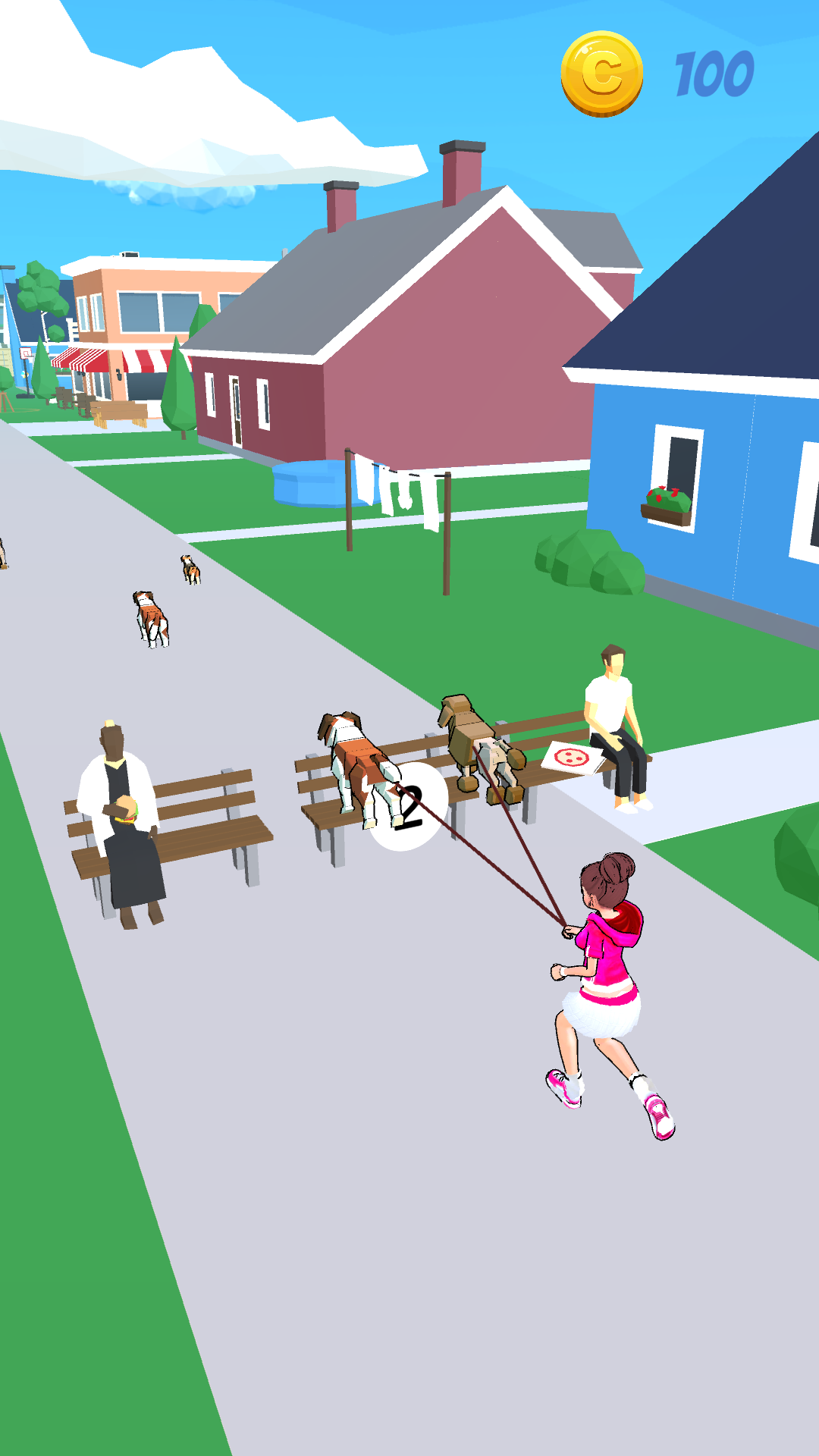 Dog Walk! ภาพหน้าจอเกม