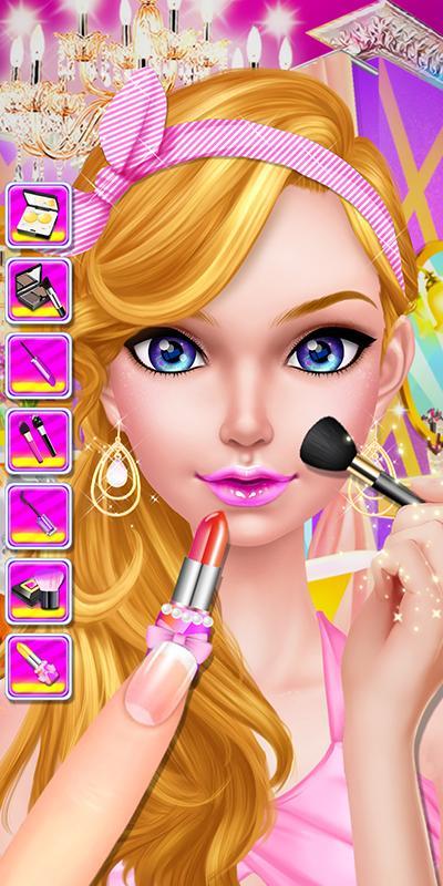 Screenshot of Fashion Doll - Hair Salon