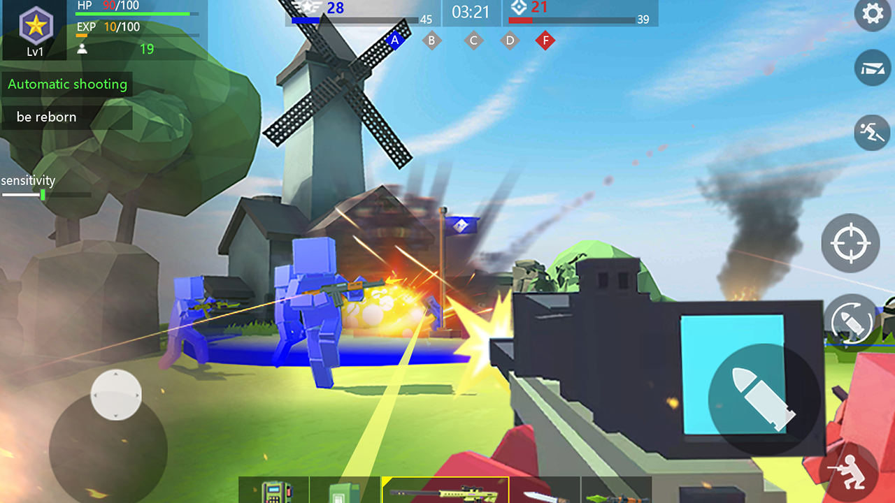Pixel Shooter：Modern FPS Game Screenshot