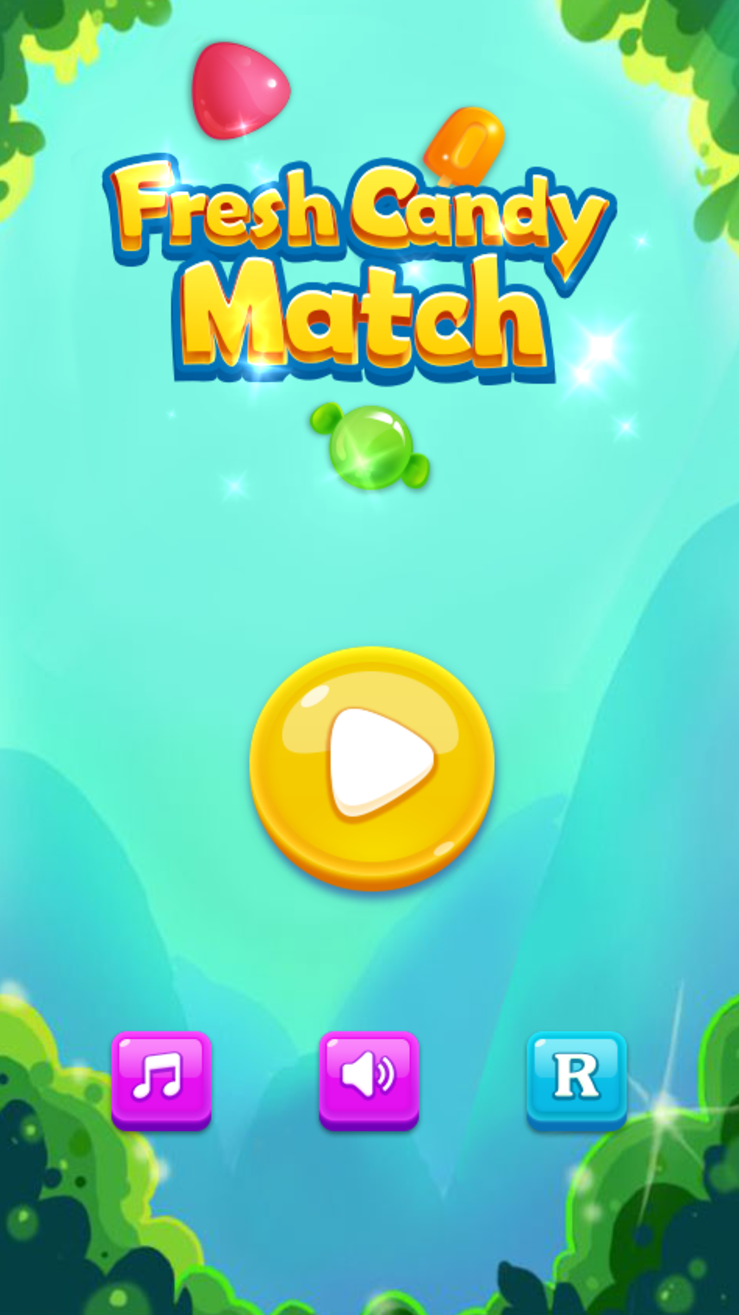 Fresh Candy Match - Well Designed Puzzle Game Screenshot