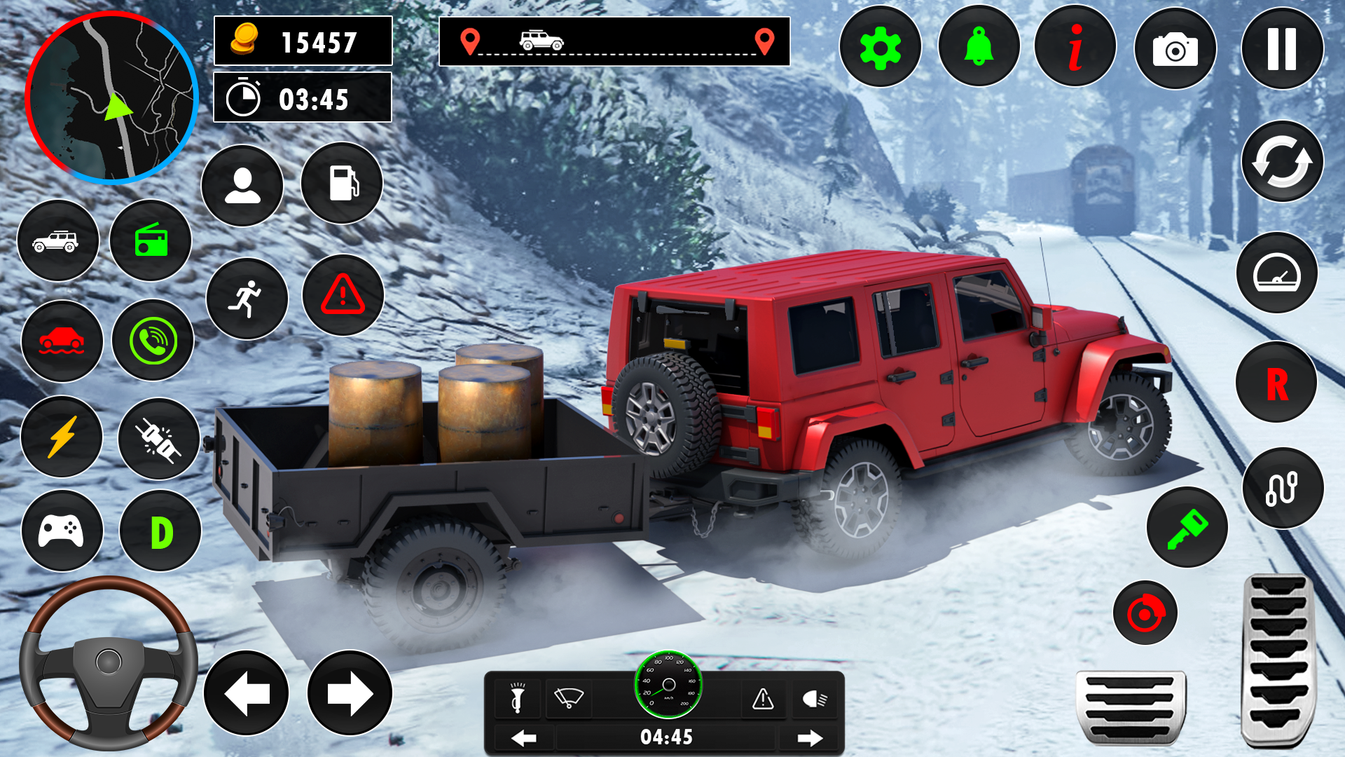 Jeep Driving Sim Offroad Games Game Screenshot