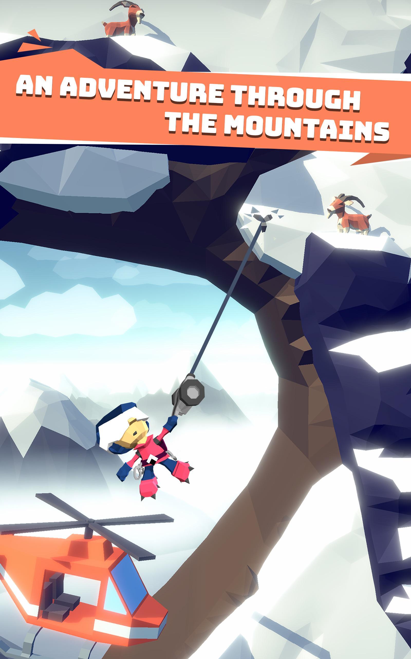 Hang Line: Mountain Climber ภาพหน้าจอเกม