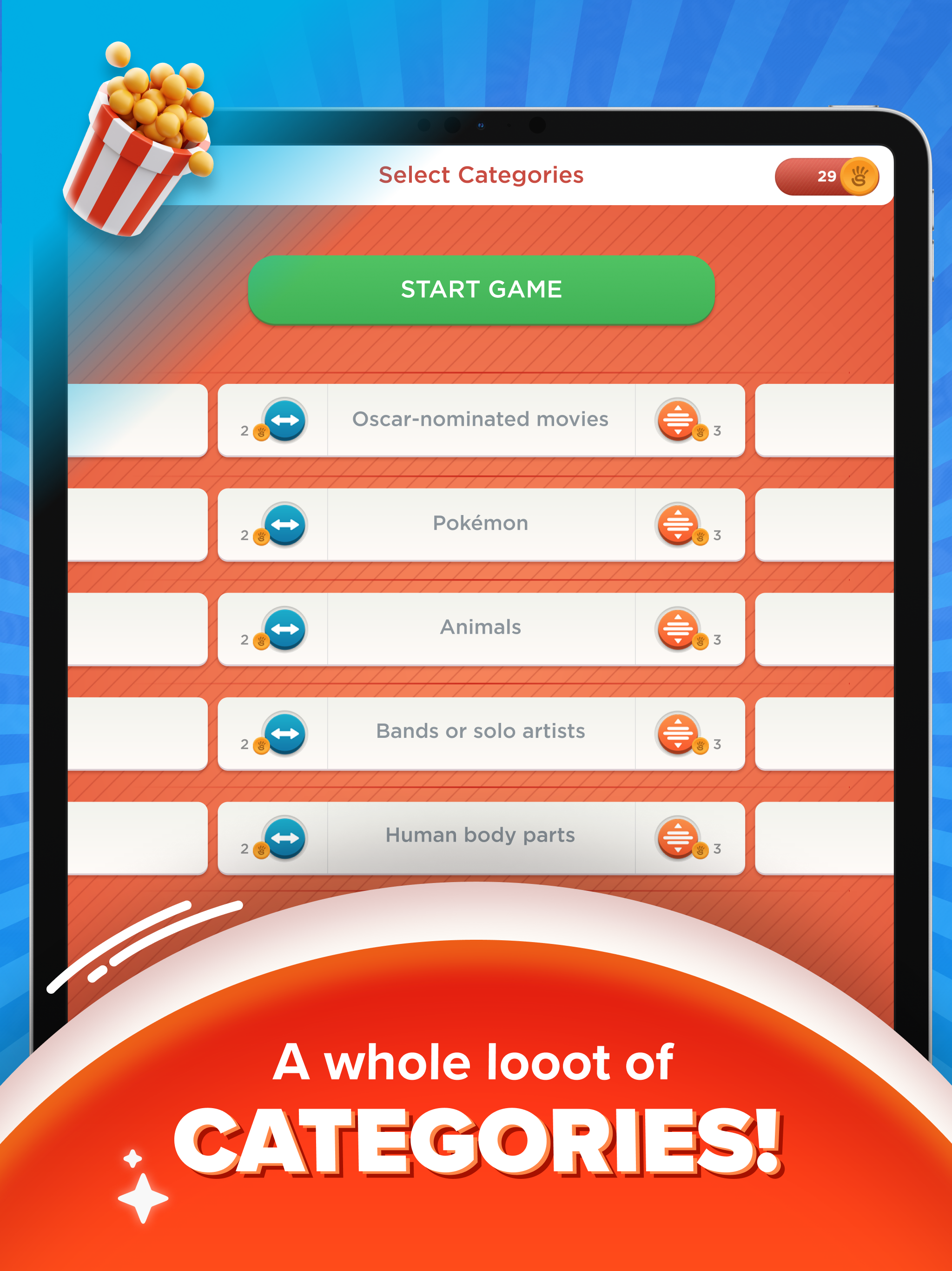 Cuplikan Layar Game Stop - Categories Word Game