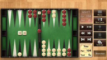 The Backgammon 게임 스크린샷