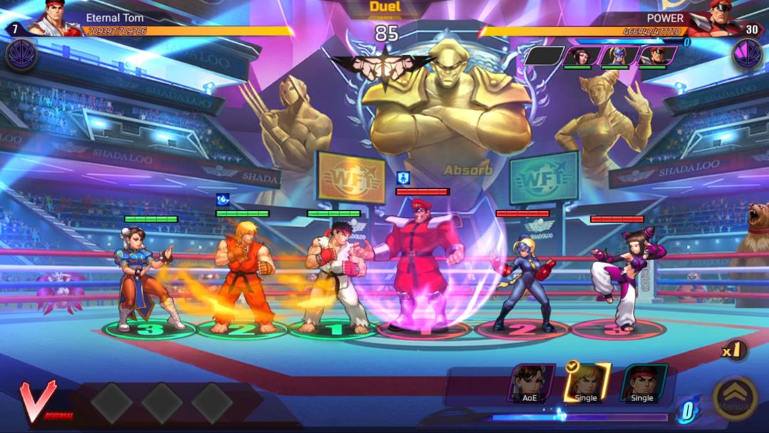 Screenshot of Street Fighter: Duel