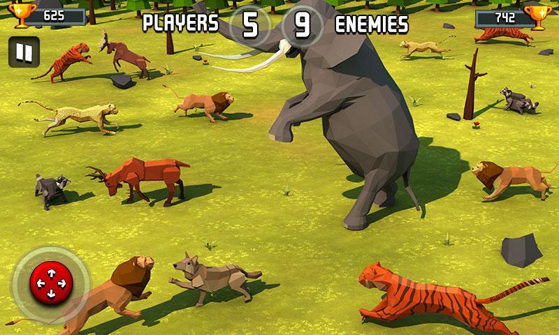 Animal Kingdom Battle Simulator 3D screenshot game