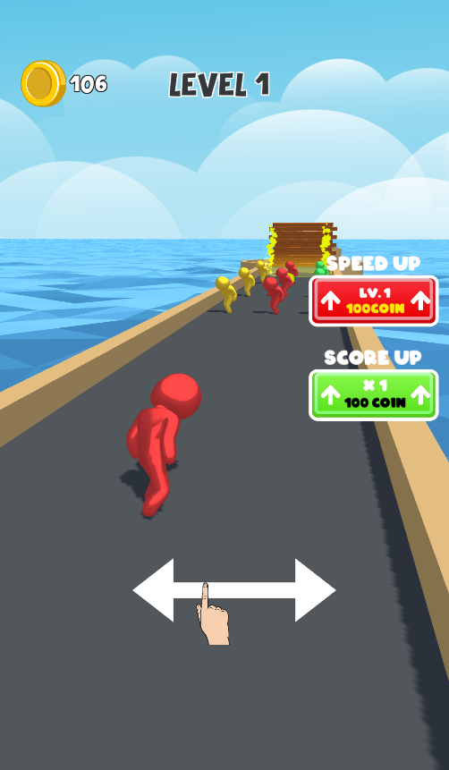 Cuplikan Layar Game Extreme Color Rush