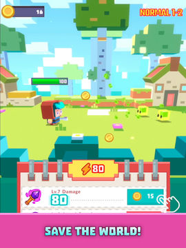 Box World Adventures Game Screenshot