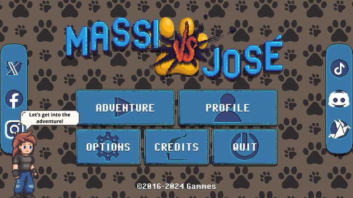 Massi vs. José Game Screenshot