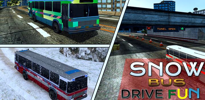 Banner of Bus Driving Fun In Snow 1.1