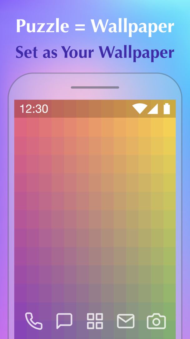 Screenshot of Color Puzzle:Offline Hue Games