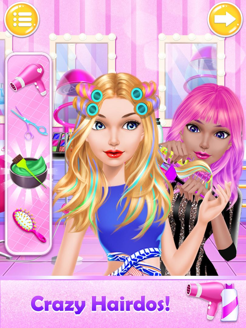 Screenshot of Makeover Games: Makeup Salon Games for Girls Kids