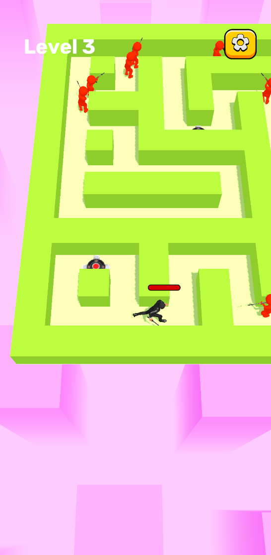 Maze Assassin Game Screenshot