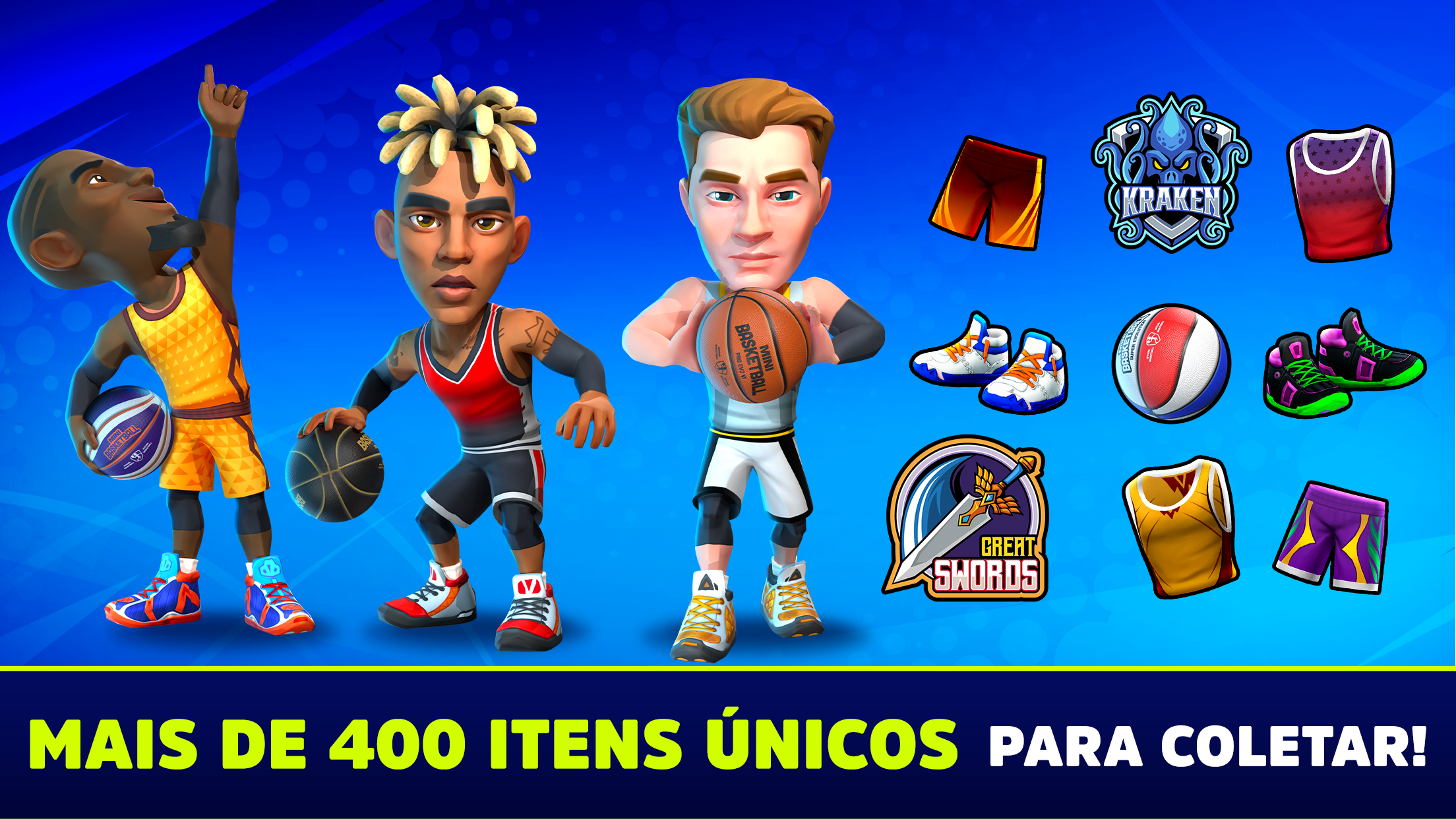 Captura de Tela do Jogo Mini Basketball