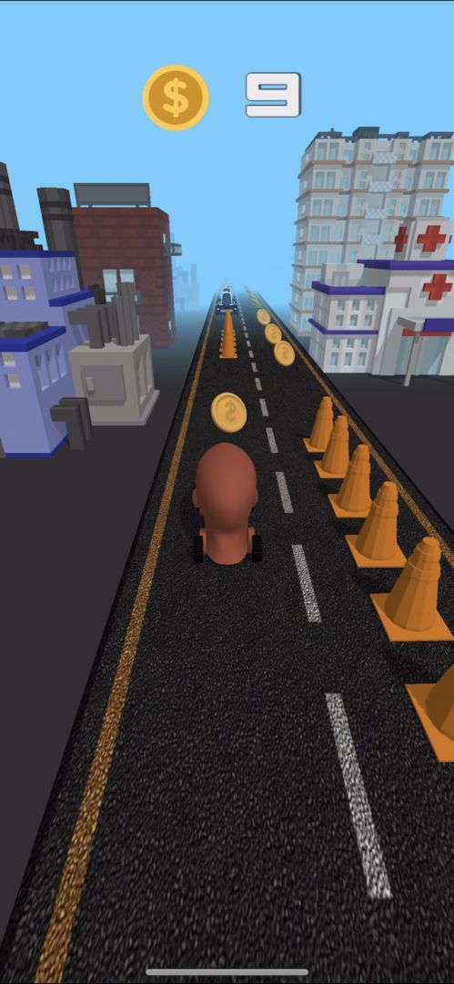 Screenshot of DaGame - DaBaby Game 3d Car