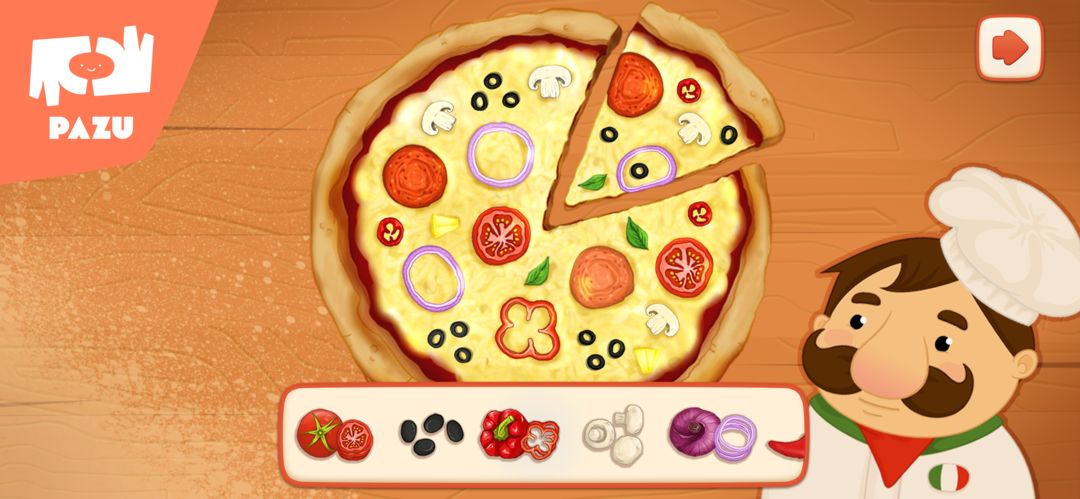 Pizza maker cooking games ภาพหน้าจอเกม