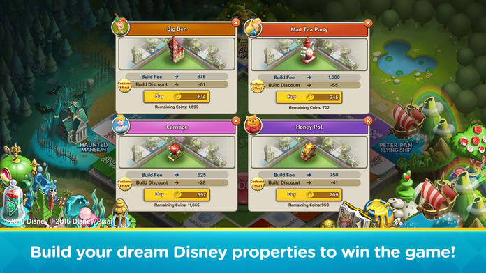 Disney Magical Dice Game Screenshot