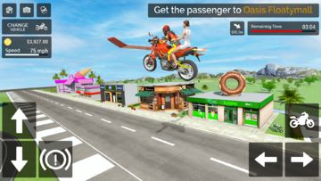 Flying Motorbike Simulator Game Screenshot