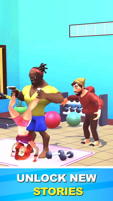 Billionaire Life: Gym Empire Game Screenshot