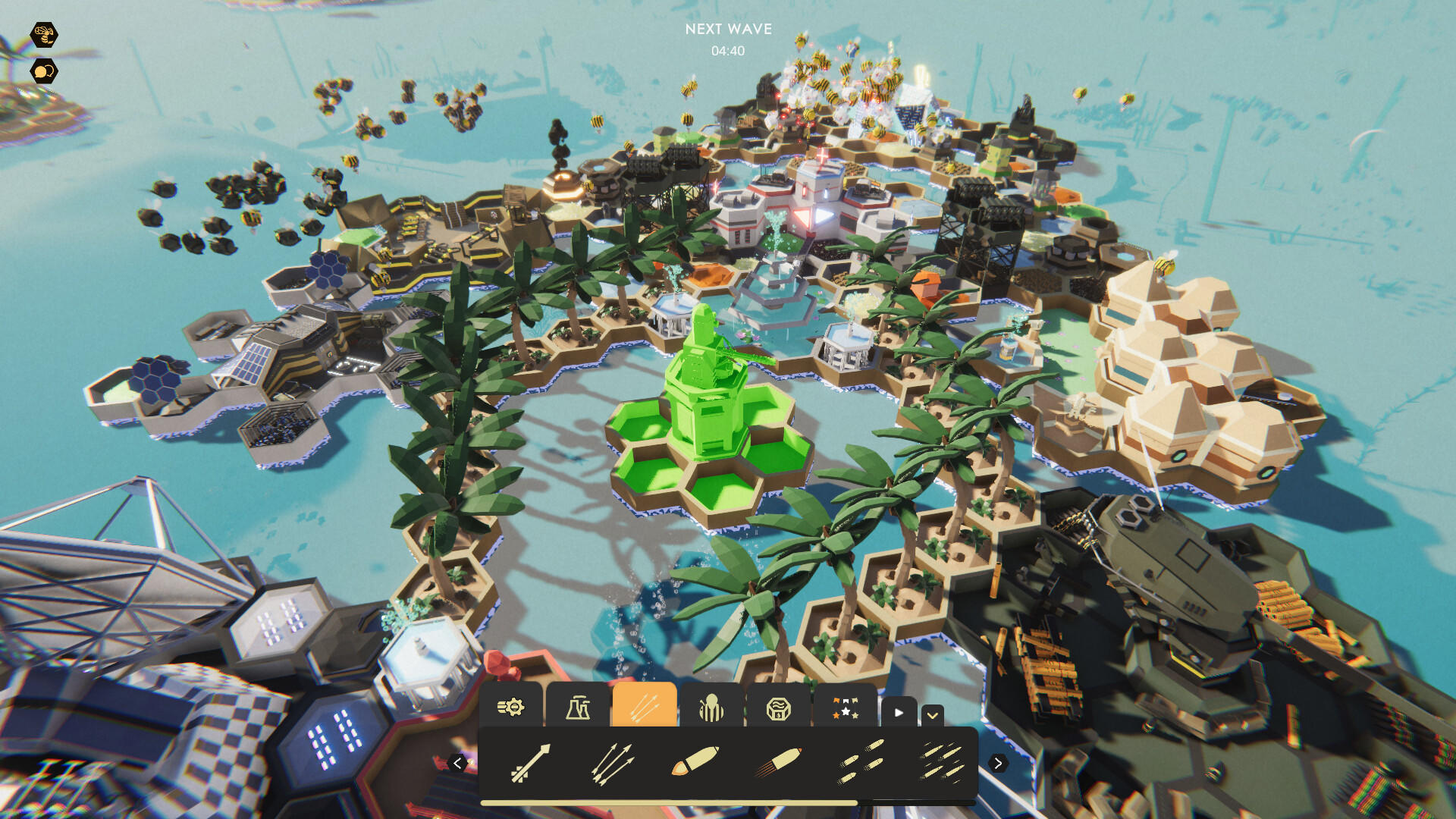 Screenshot 1 of मधुमक्खी द्वीप 