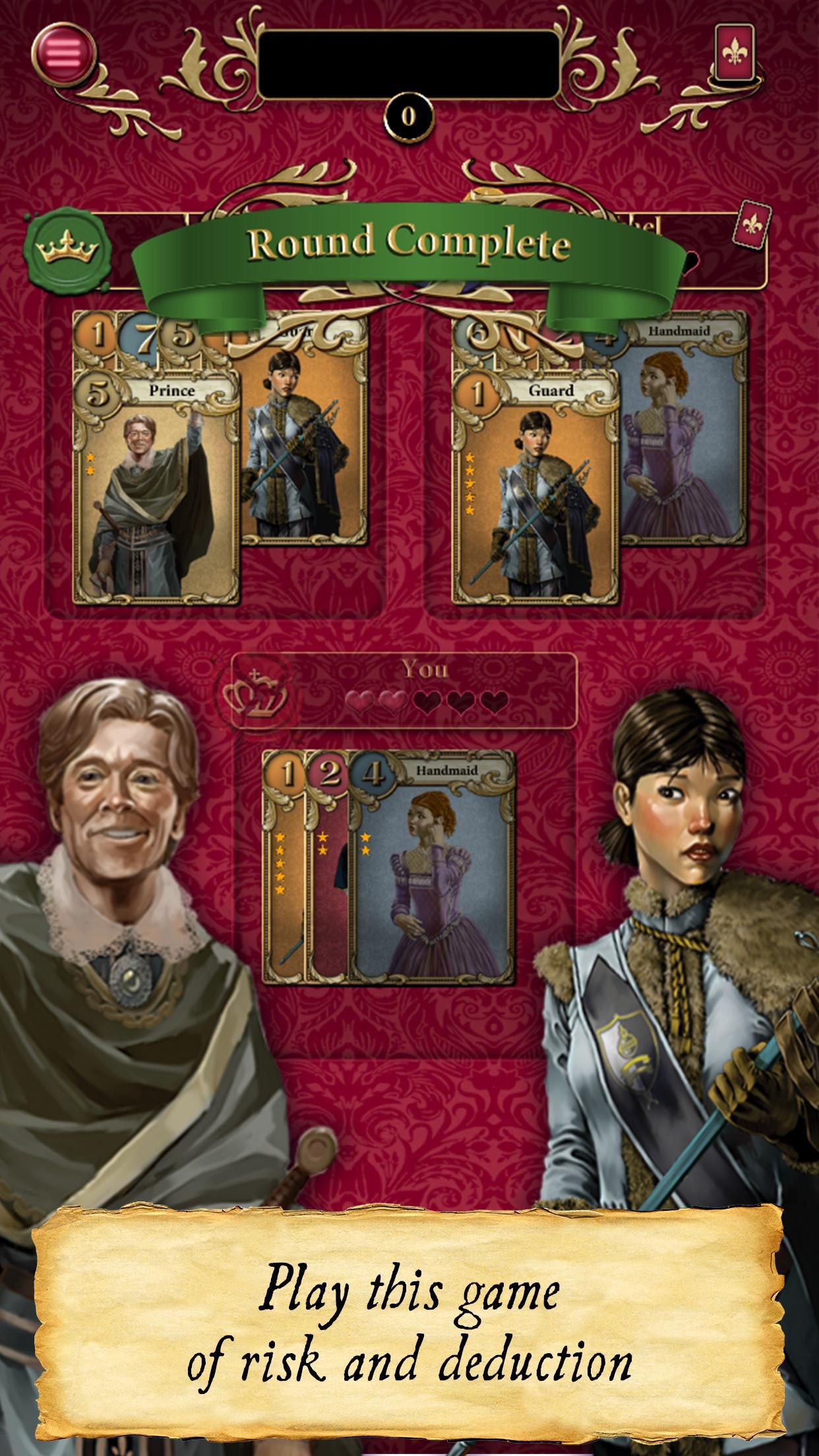 Love Letter - Strategy Card Ga Game Screenshot