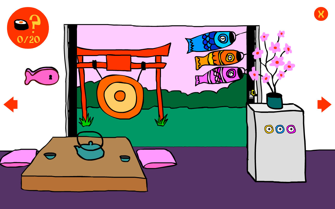 Cuplikan Layar Game Where is cat?