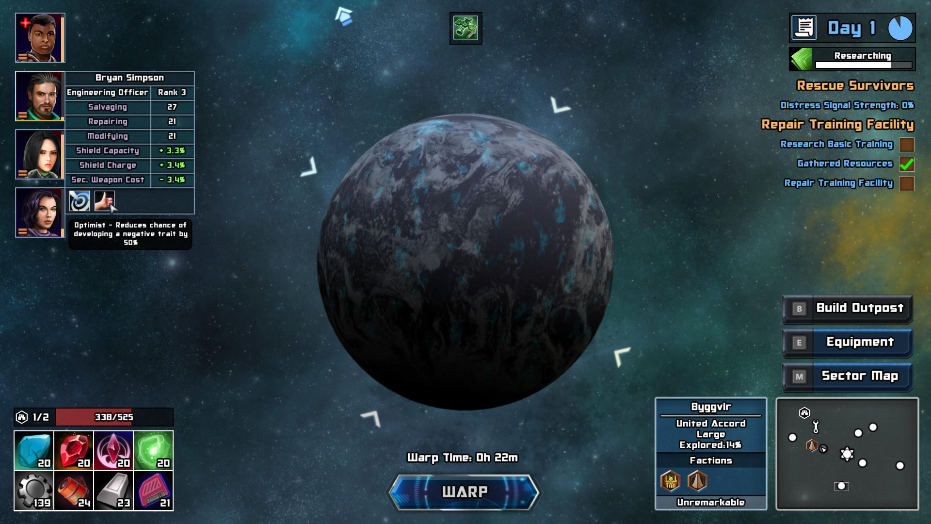 Screenshot of MetaSpace