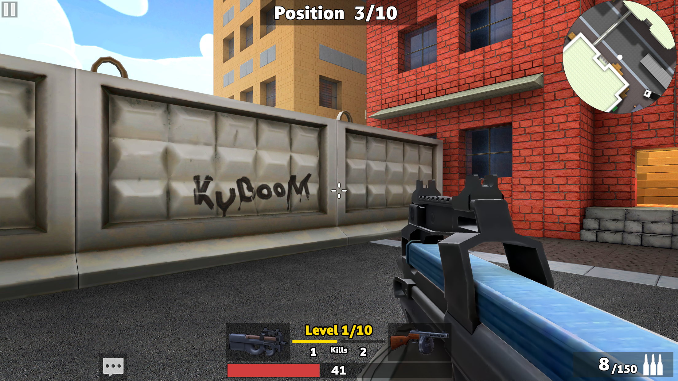 Screenshot 1 of KUBOOM 3D: шутер от первого лица 7.50