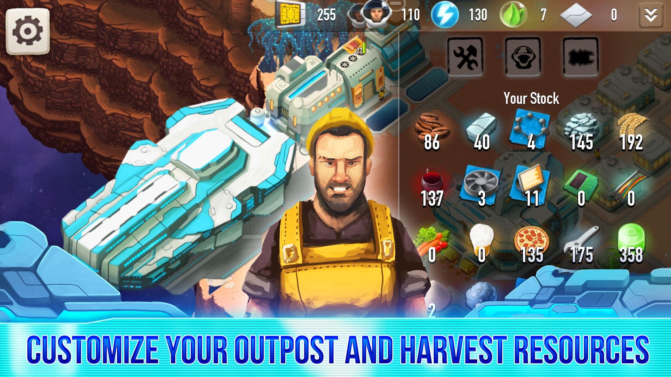 Lunar Battle Game Screenshot