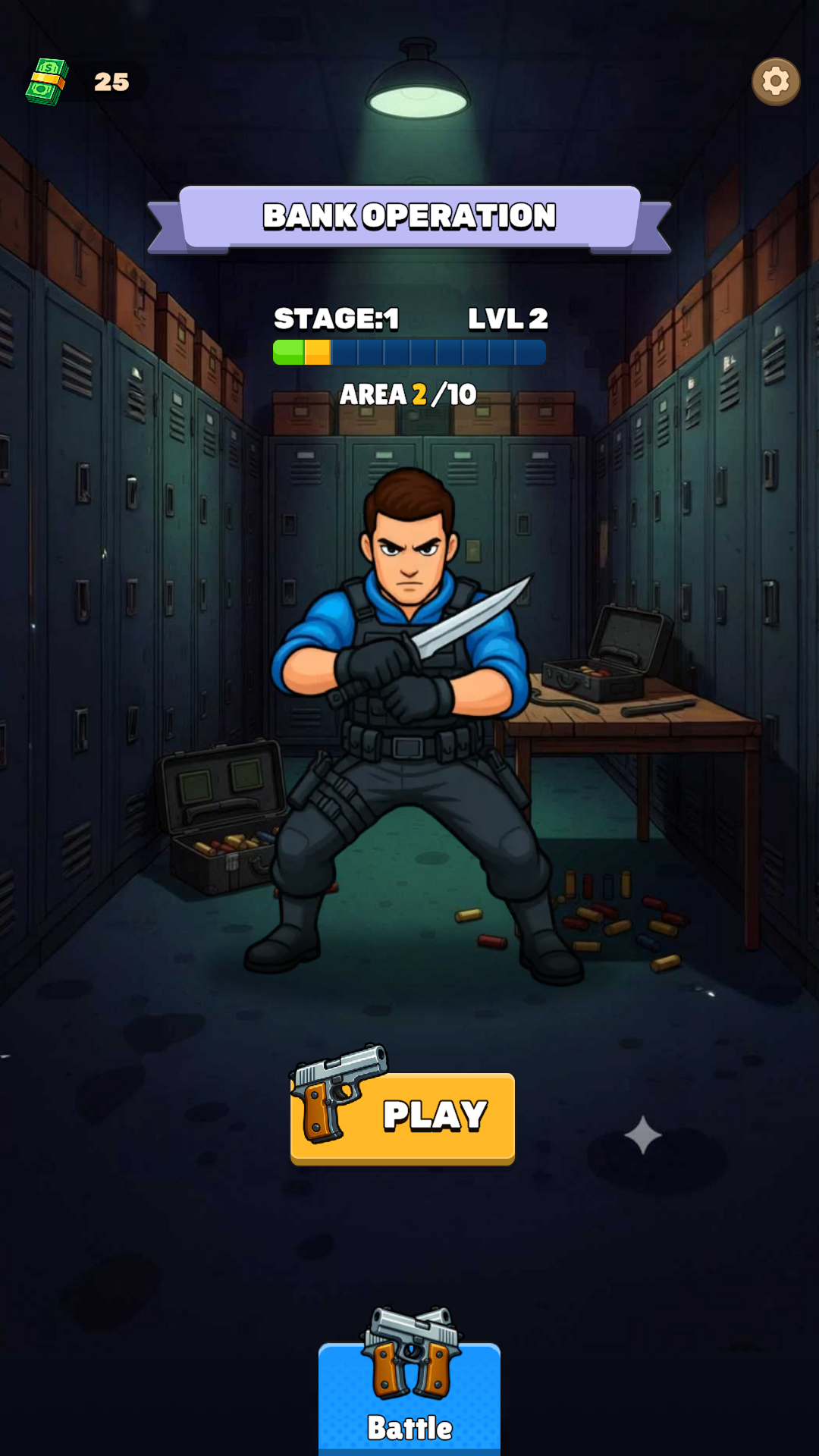Gear Wars Game Screenshot