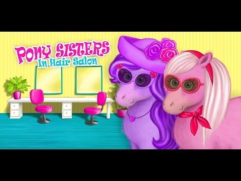 Captura de Tela do Vídeo de Pony Sisters in Hair Salon