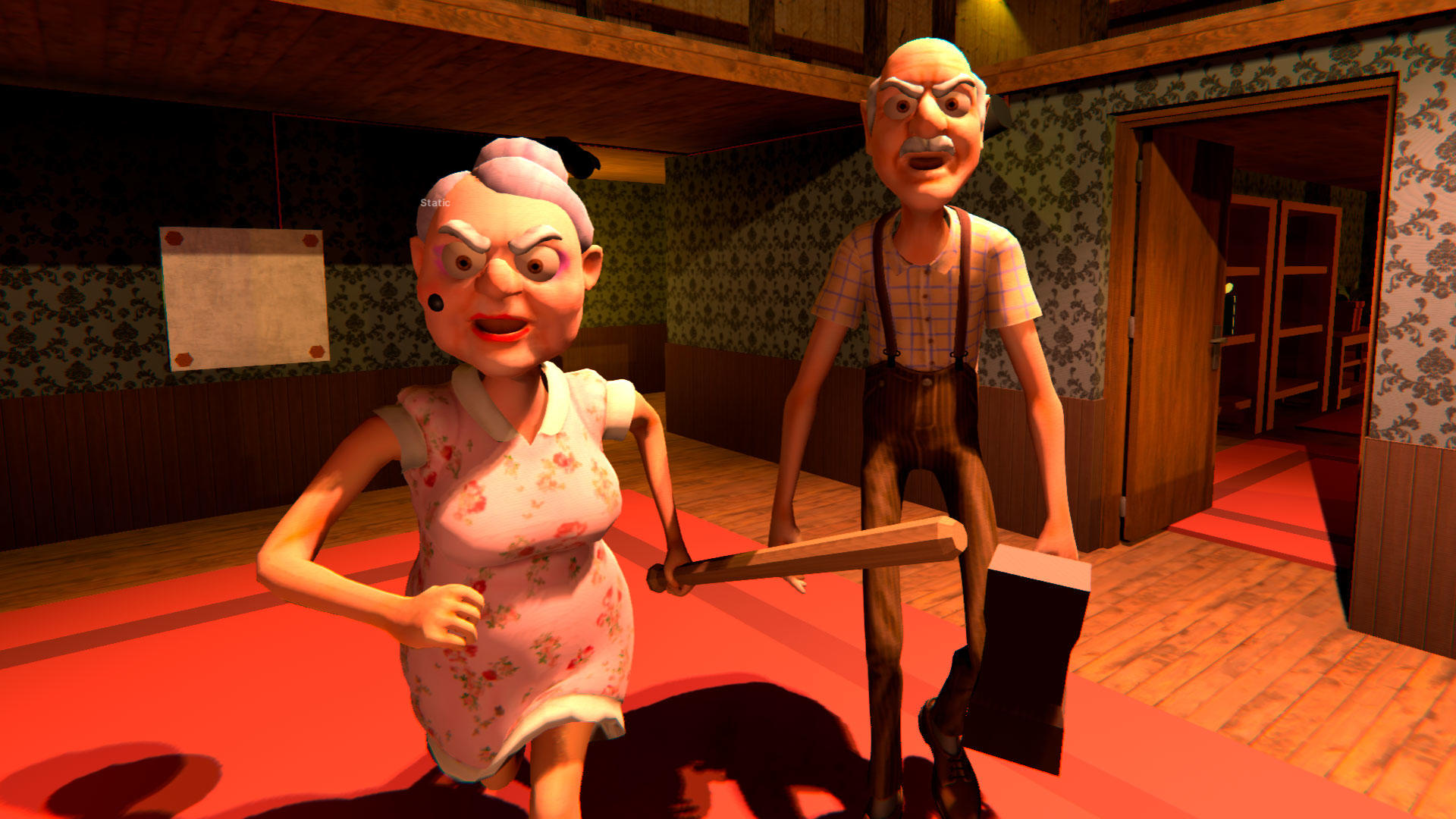 Grandpa And Granny Home Escape Game Screenshot