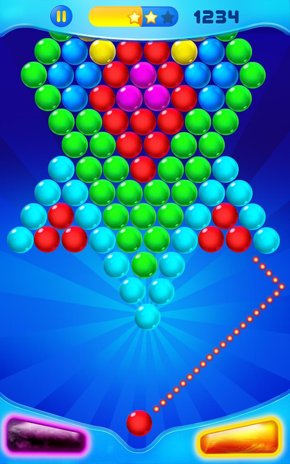 Bubble Shooter 2 Game Screenshot