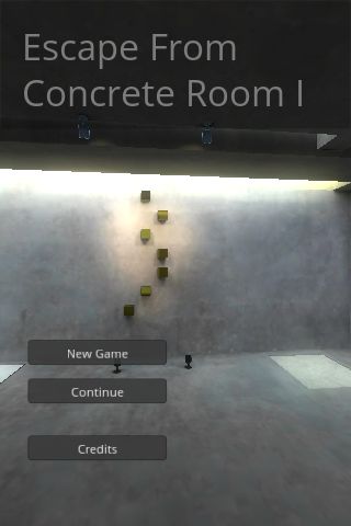 Escape from Concrete room 1 게임 스크린 샷