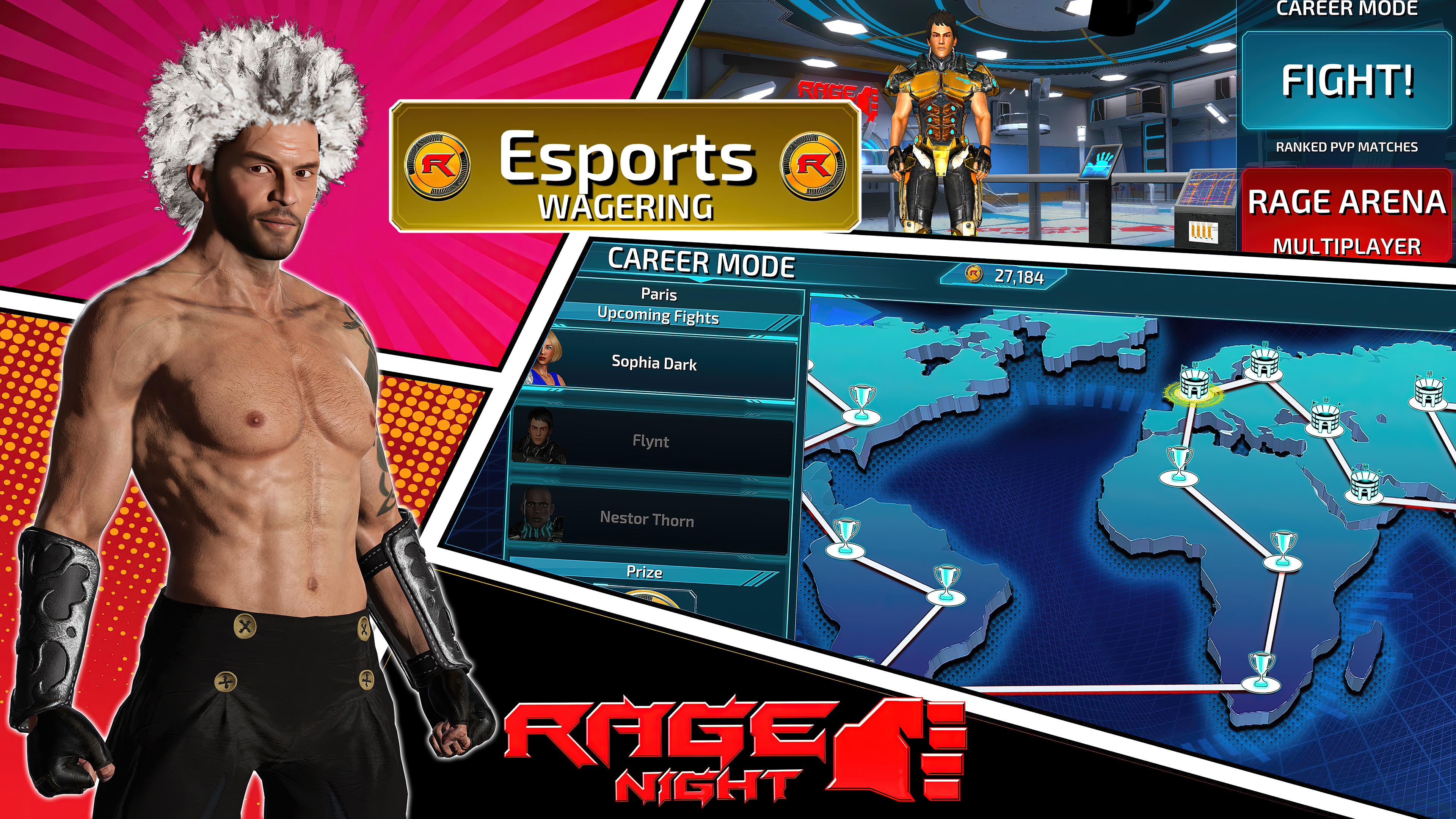 Rage Night screenshot game