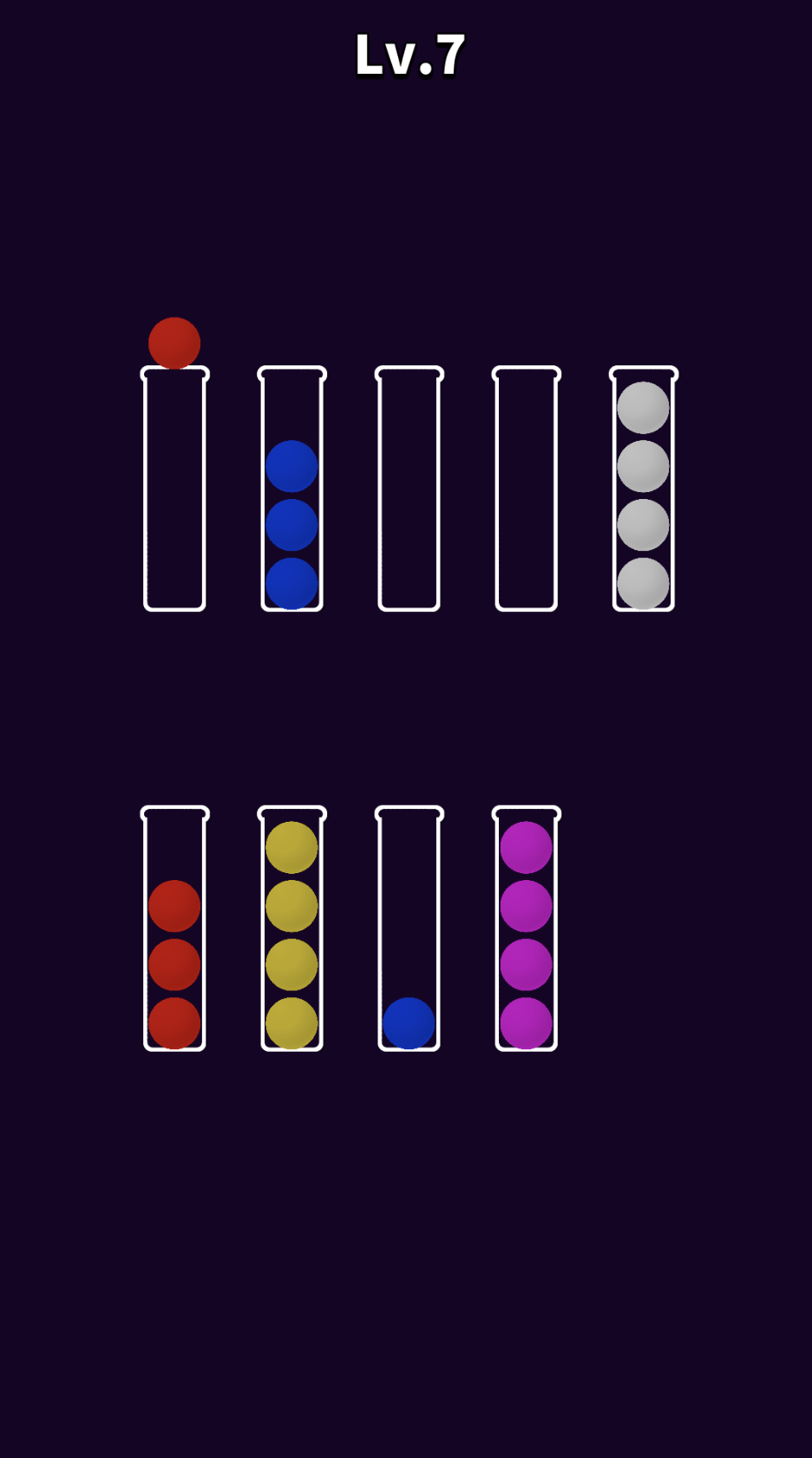 Ball Sort Mania Game Screenshot