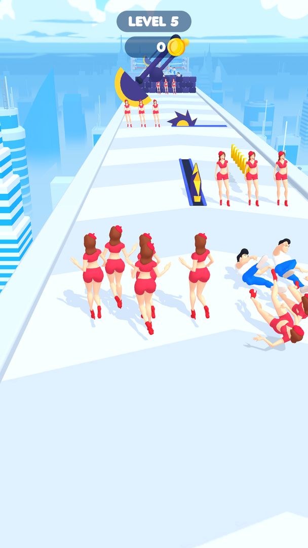 Girls Attack screenshot game