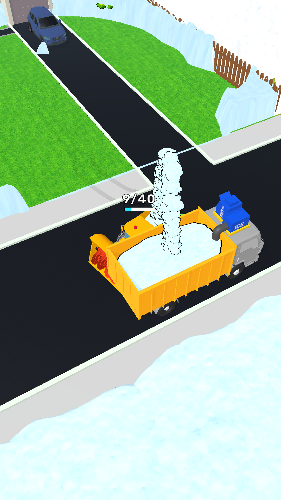 Clean Snow 3D Game Screenshot