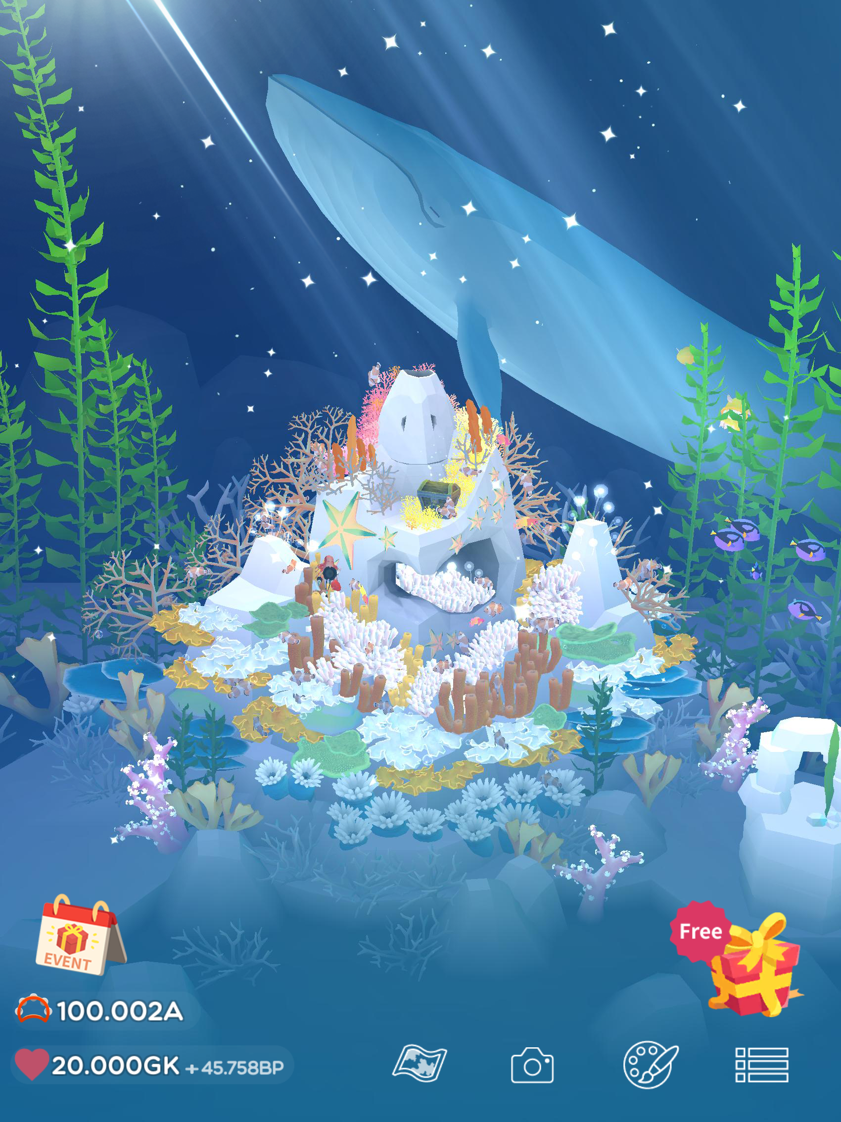 深海水族館-點點可培養的水族館 遊戲截圖