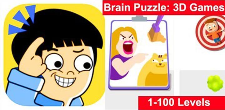 Banner of Brain Puzzle: 3D Games 1.4.8