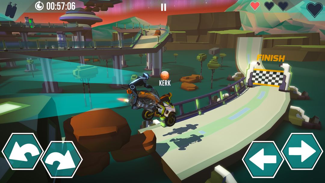 Screenshot of Gravity Rider Zero