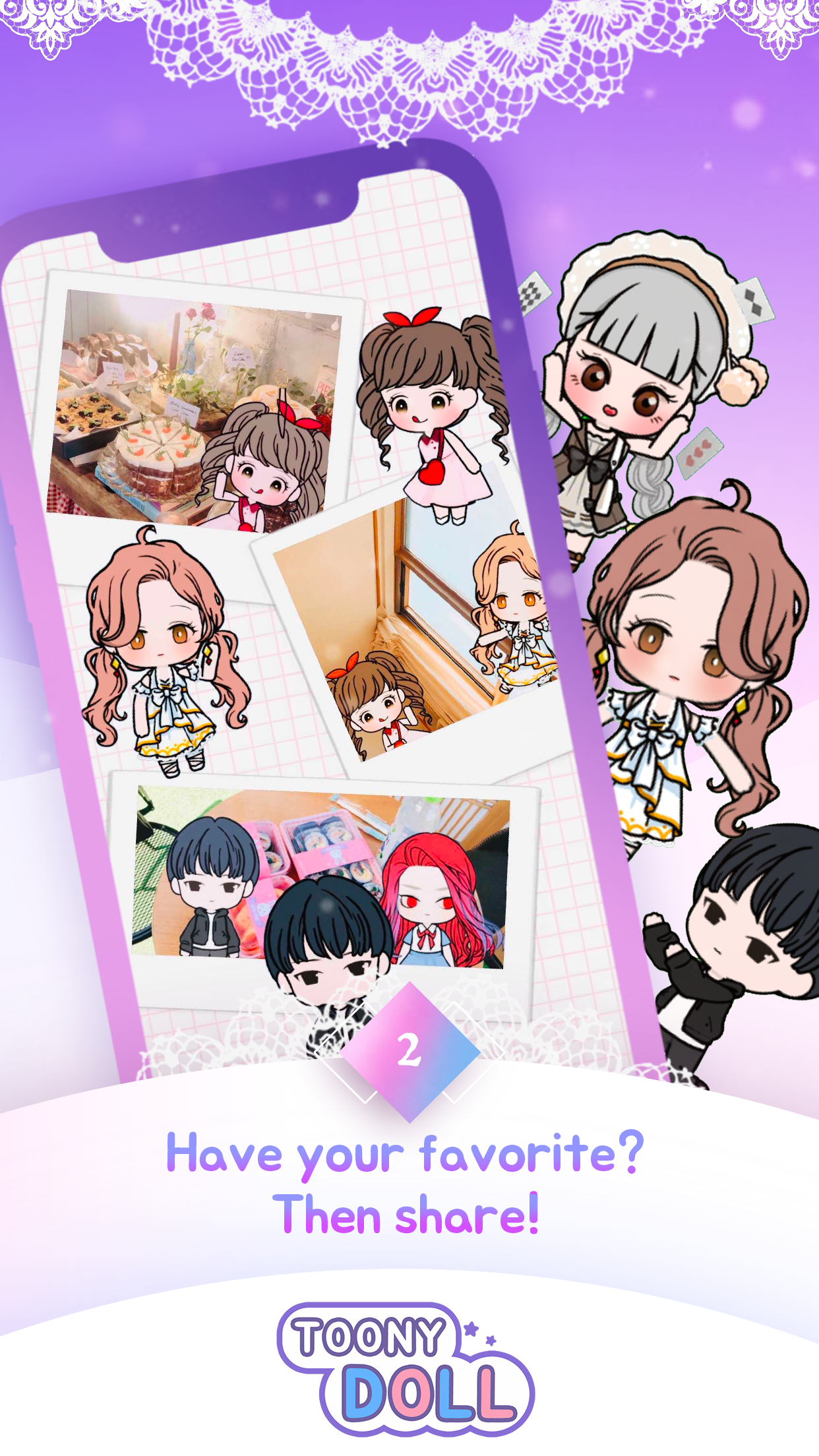 Toonydoll Game Screenshot