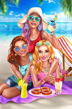 BFF Secret Island Holiday SPA Game Screenshot