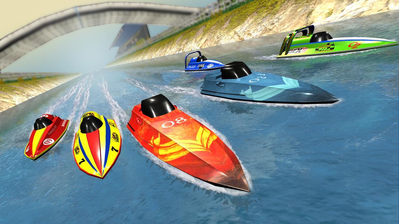 Speed Boat Racing ゲームのスクリーンショット