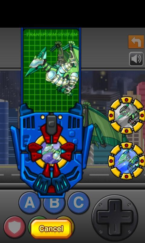 Screenshot of Ptera Green - Transform! Dino Robot